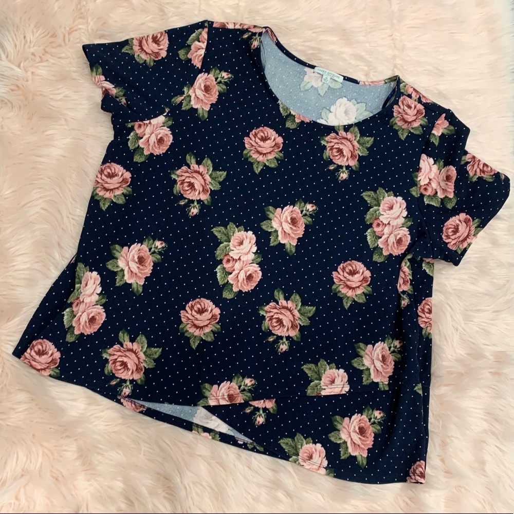 Green envelope blouse